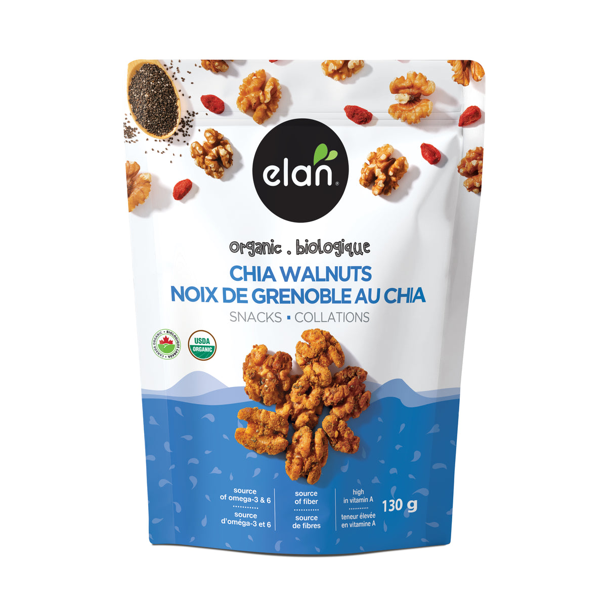 Organic Chia Walnuts - Elan