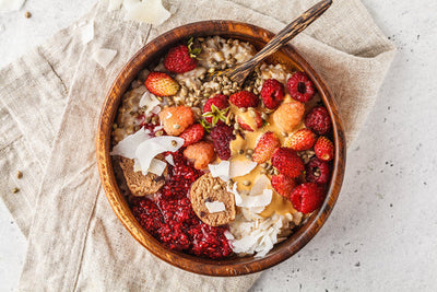 Hemp Seed Oatmeal Bowl