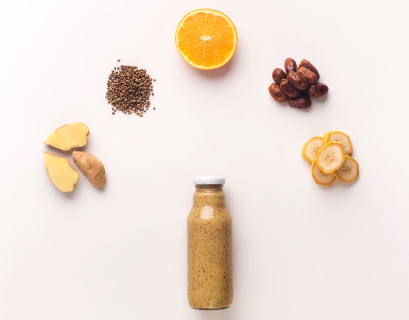 Ginger Banana Smoothie Elan