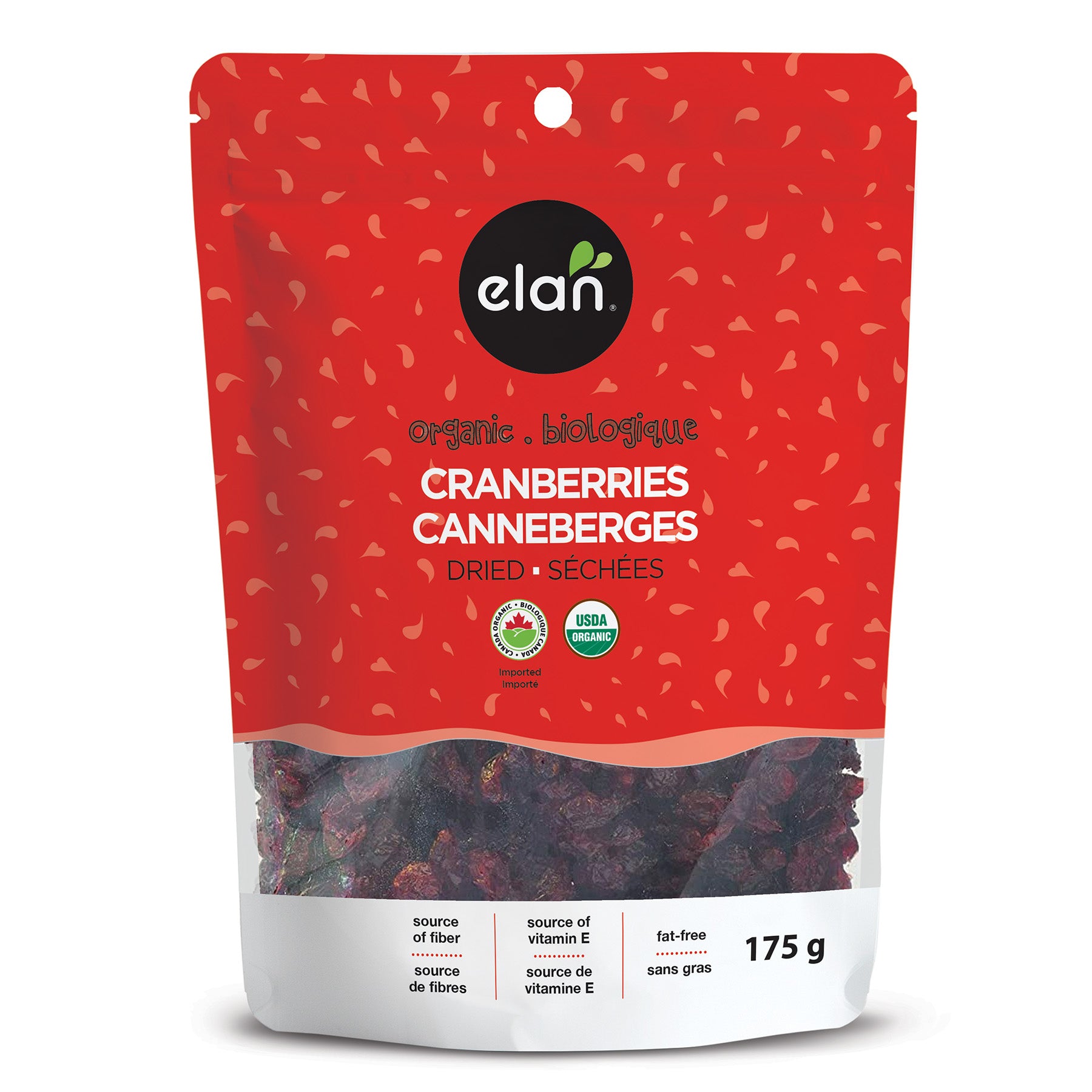 Cranberries, Canneberges séchées