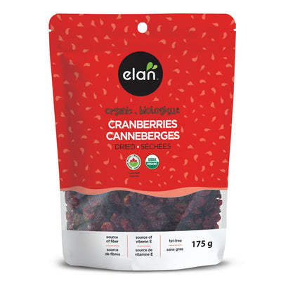 Organic Dried Cranberries - Elan