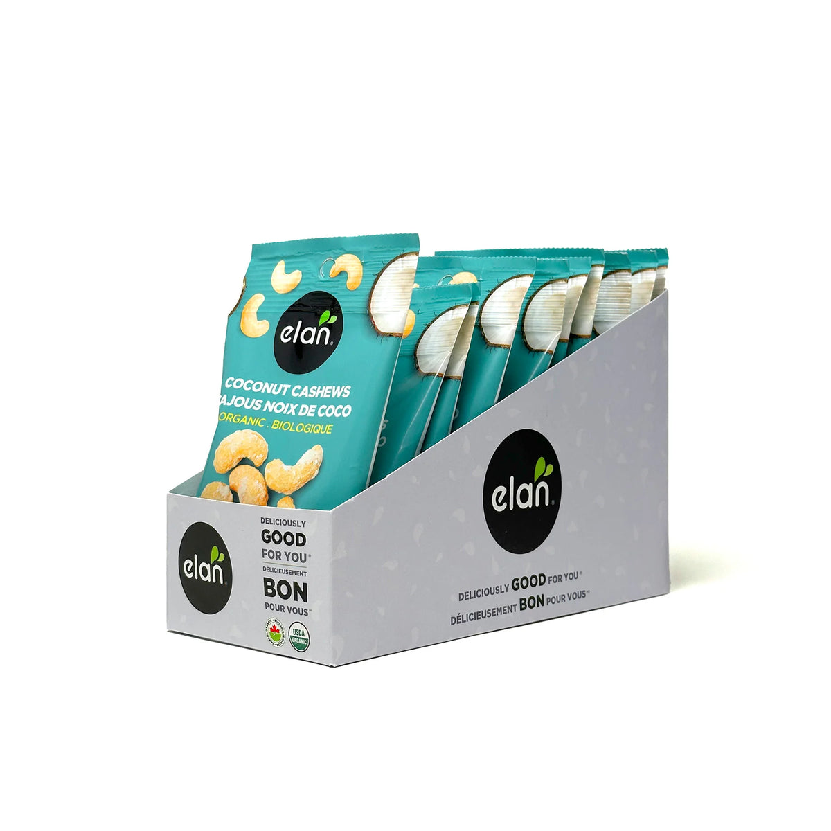 Organic Coconut Cashews Grab & Go Elan