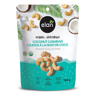Organic Coconut Cashews - Elan